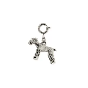 1928 Jewelry&reg; Pewter Schnauzer Dog Charm