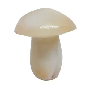 Agate Crystal Mushroom Carving