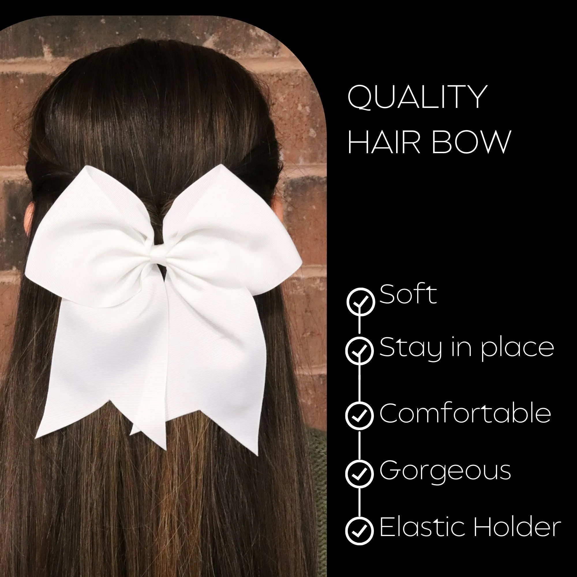 Basic Cheer Bows - 4 Pack