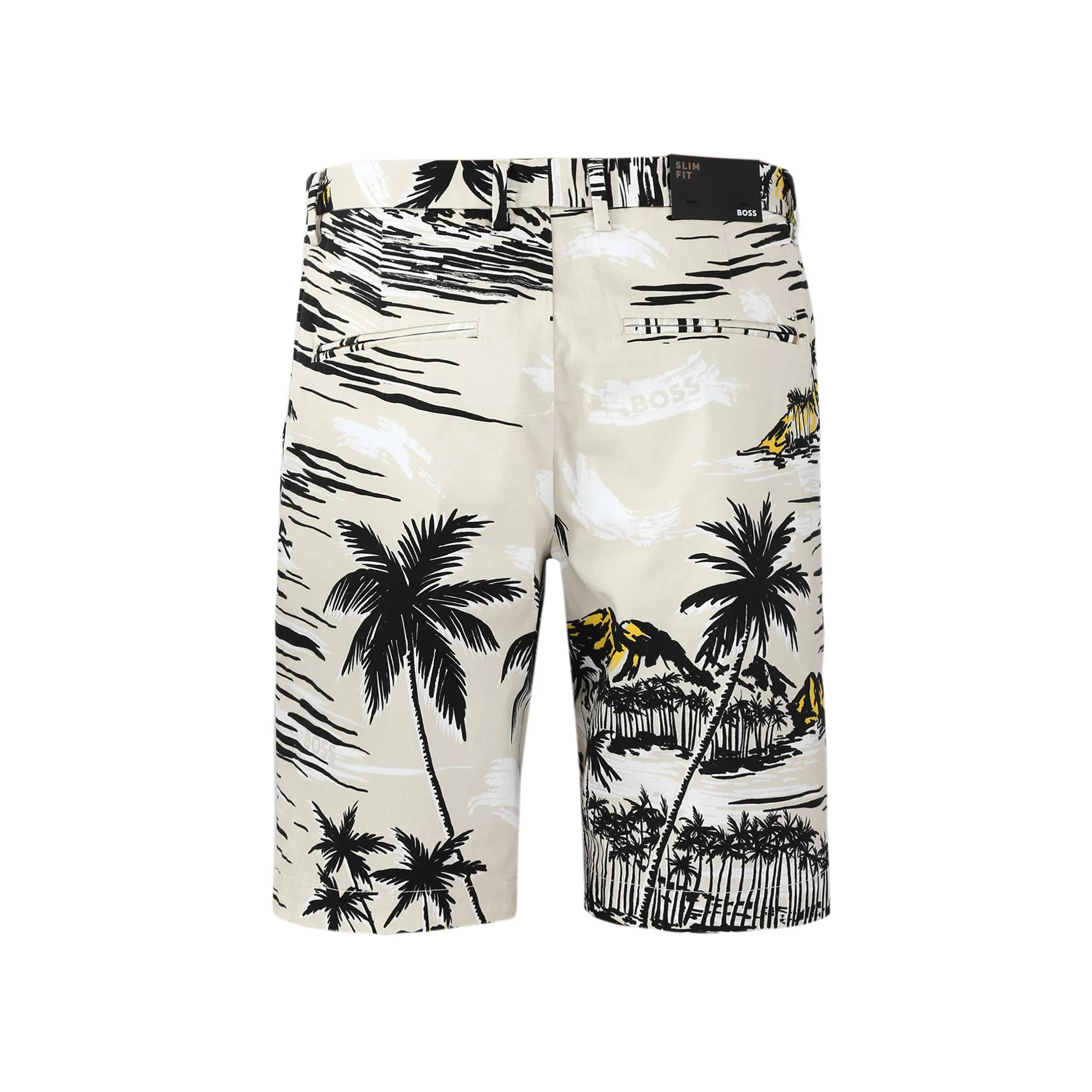 BOSS Slice Short2 Short in Tropical Cream Print