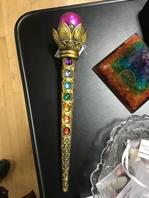 Chakra Wand 9”