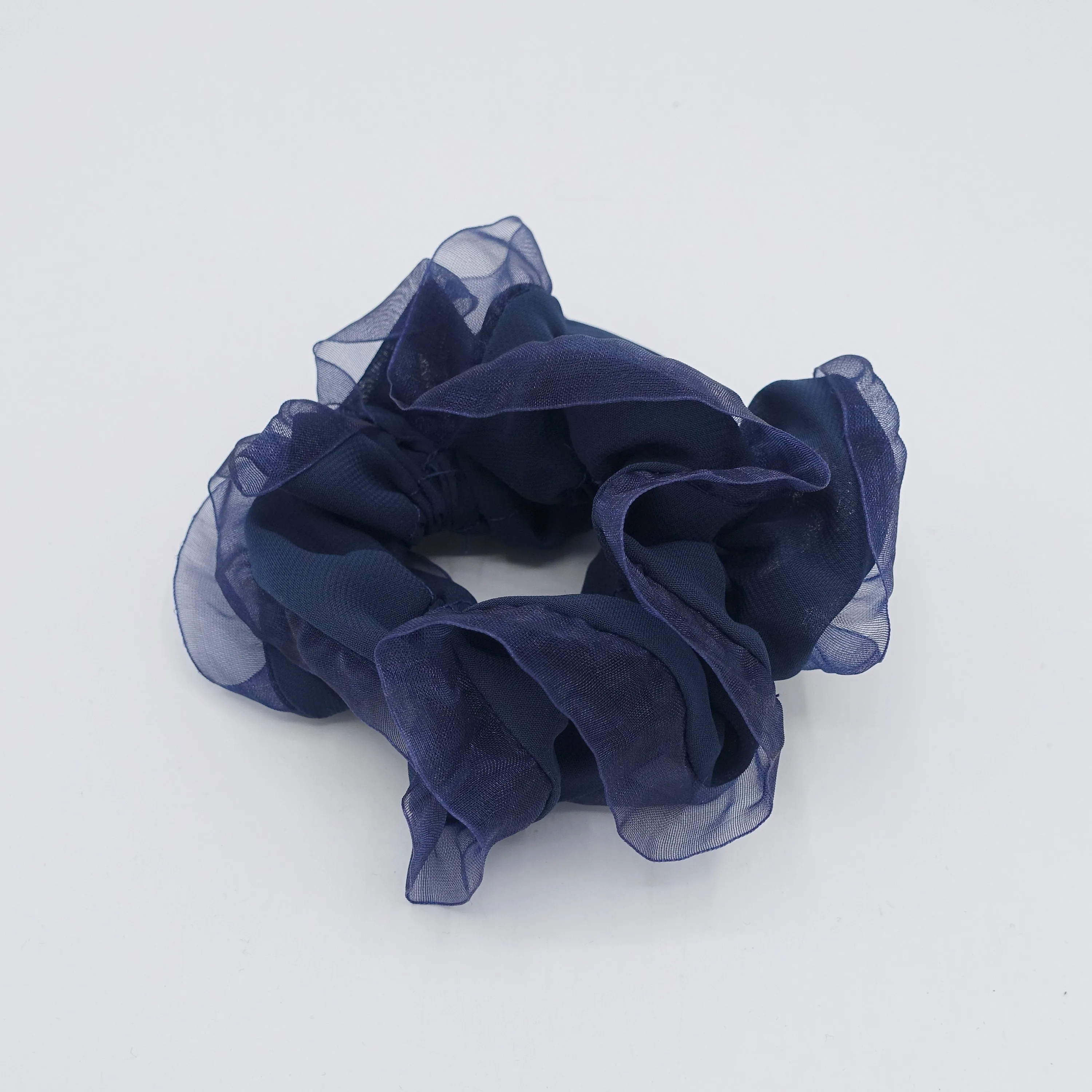 chiffon 2 tone scrunchies