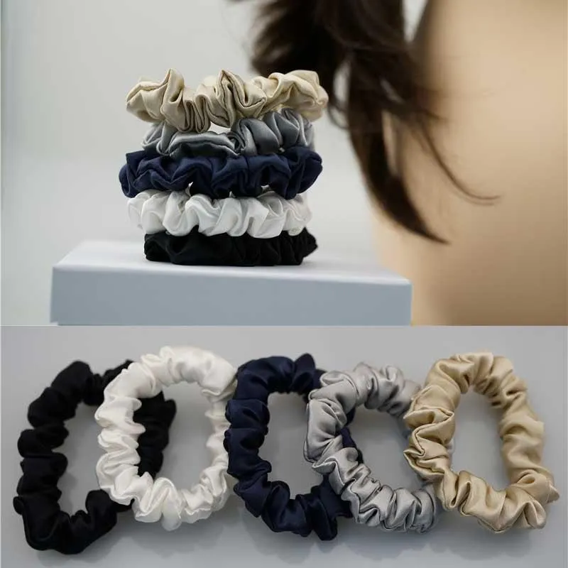 Classic Silk Scrunchies - custom and wholesale