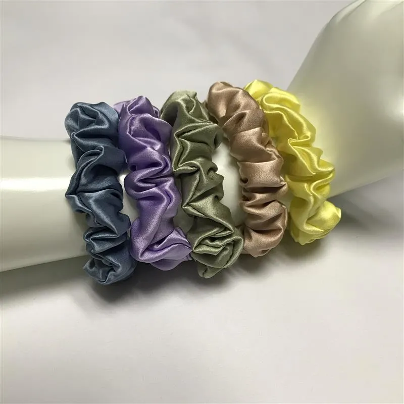 Classic Silk Scrunchies - custom and wholesale