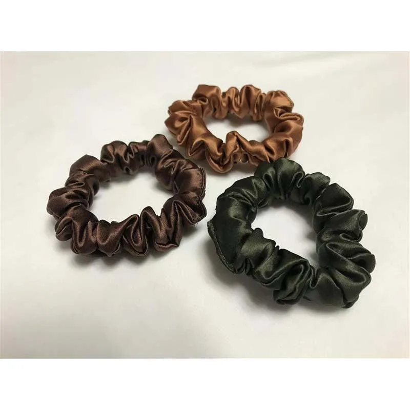 Classic Silk Scrunchies - custom and wholesale