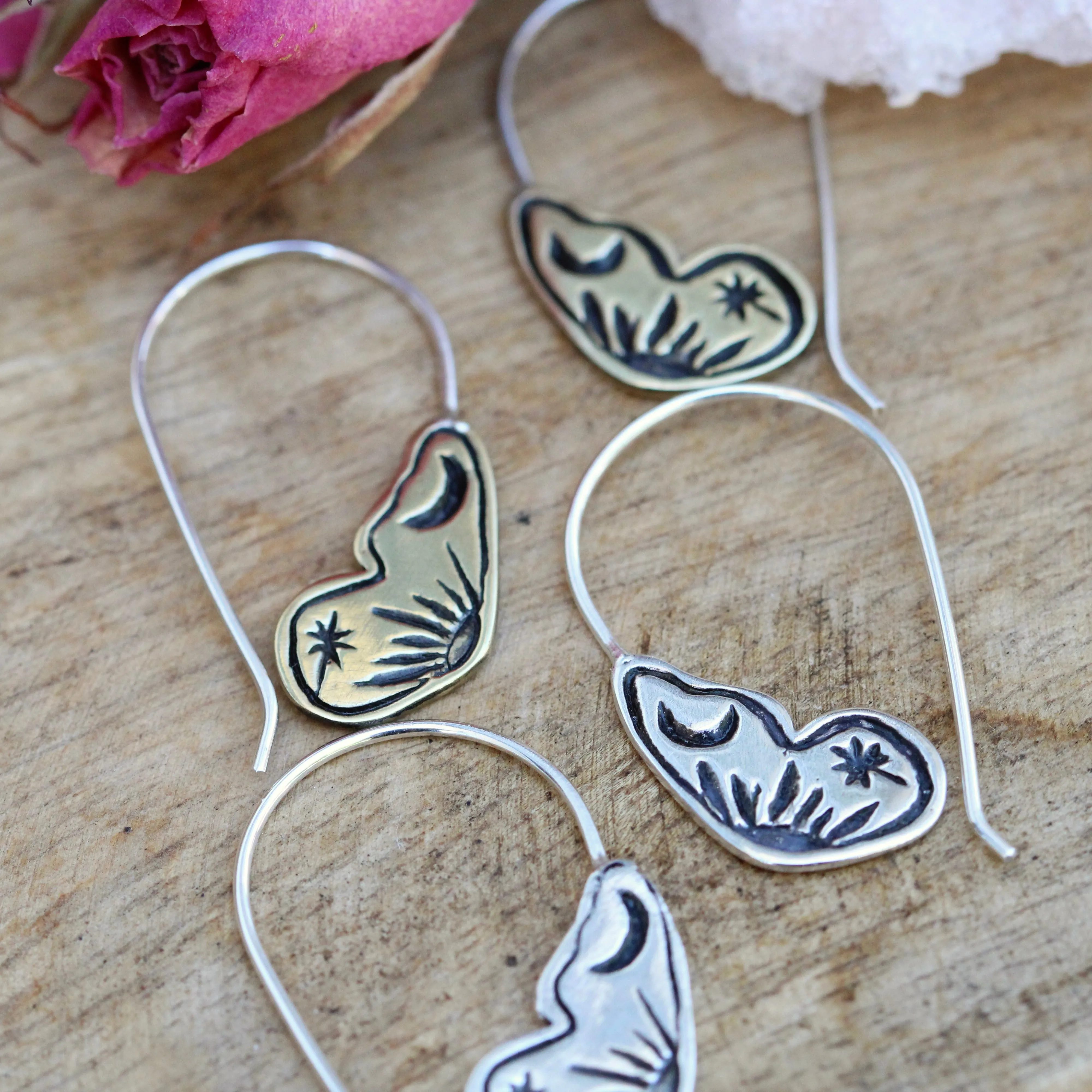 Dream  Keeper Butterfly Wing Earrings