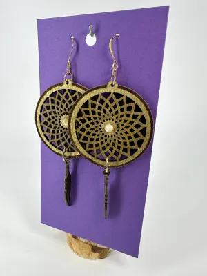 Indigenous Handmade Earrings - Dreamcatcher