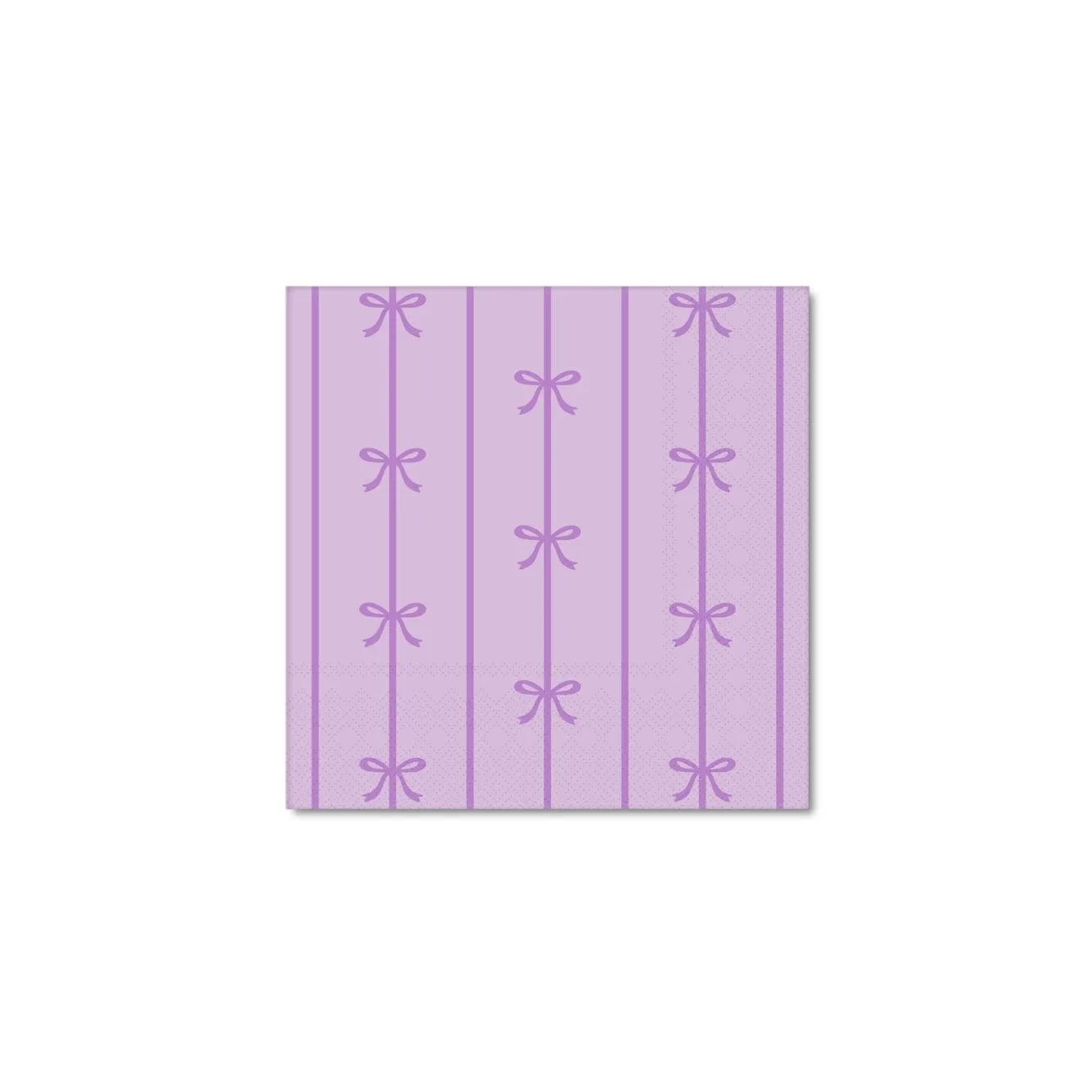 Le Lilac Signature Bow Small Napkins x 20