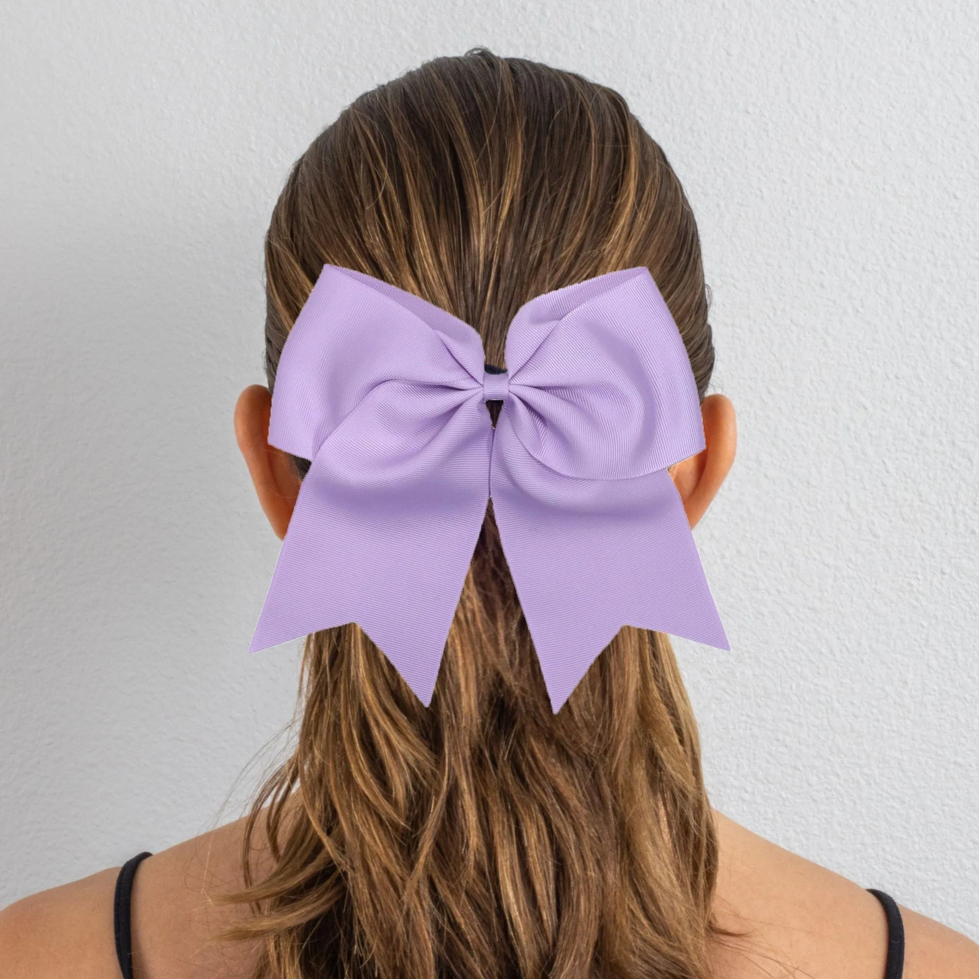 Light Purple Cheer Bow