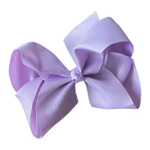 Light Purple Classic Hair Bow