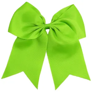 Lime Clip Hair Bow