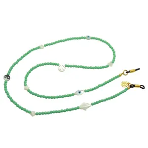 Mother of Pearl Lucky Charms Beaded Glasses Chain