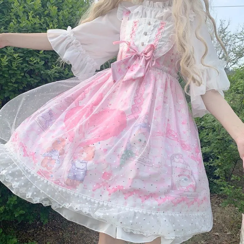 Neko Family Tree Lolita Dress