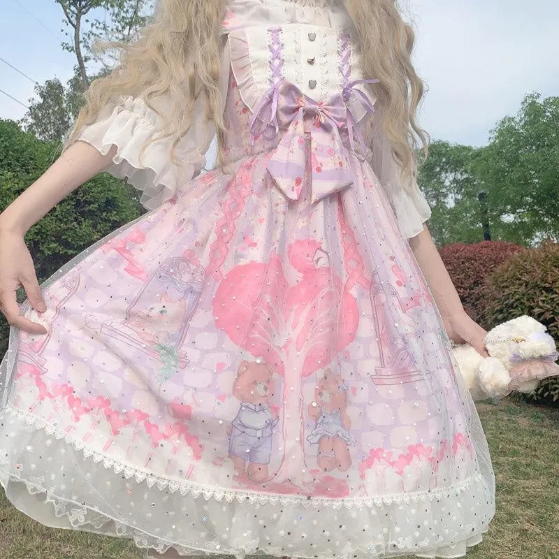 Neko Family Tree Lolita Dress