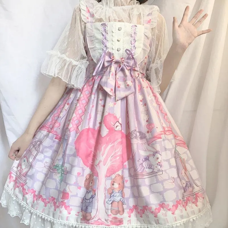 Neko Family Tree Lolita Dress