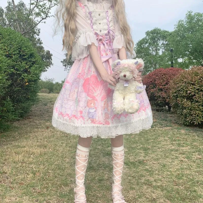 Neko Family Tree Lolita Dress