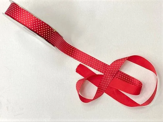 Novelty Satin Ribbon - Small Polka Dots