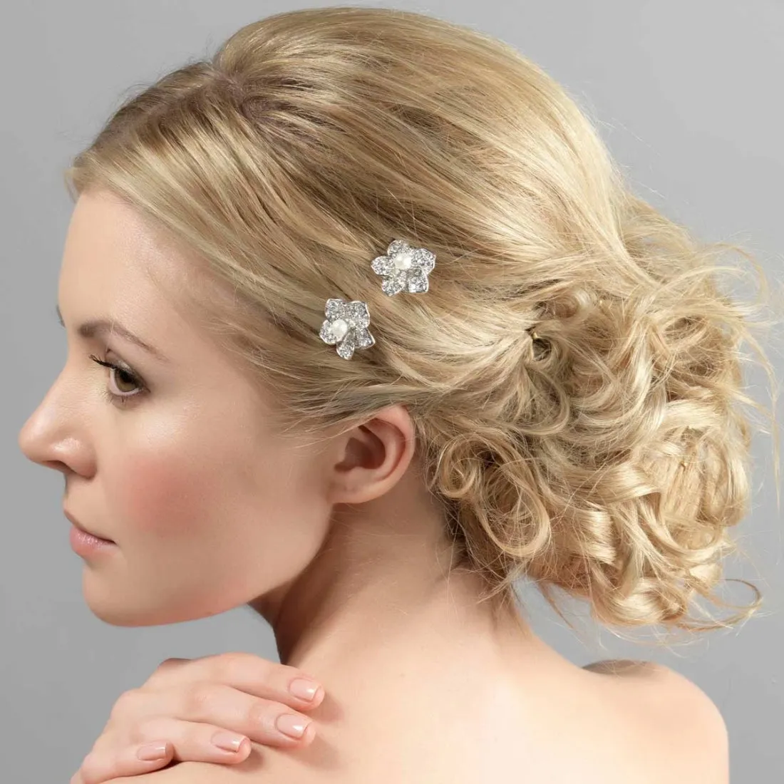 Pearl Posy Hair Combs