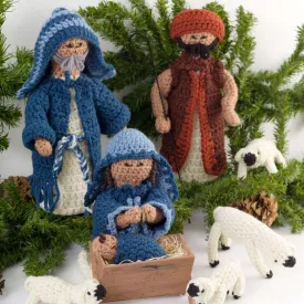 Red Heart Crochet Nativity Set