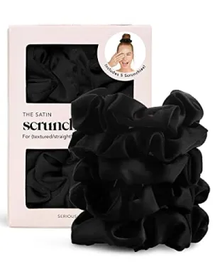 Satin Hair Scrunchies| Kitsch