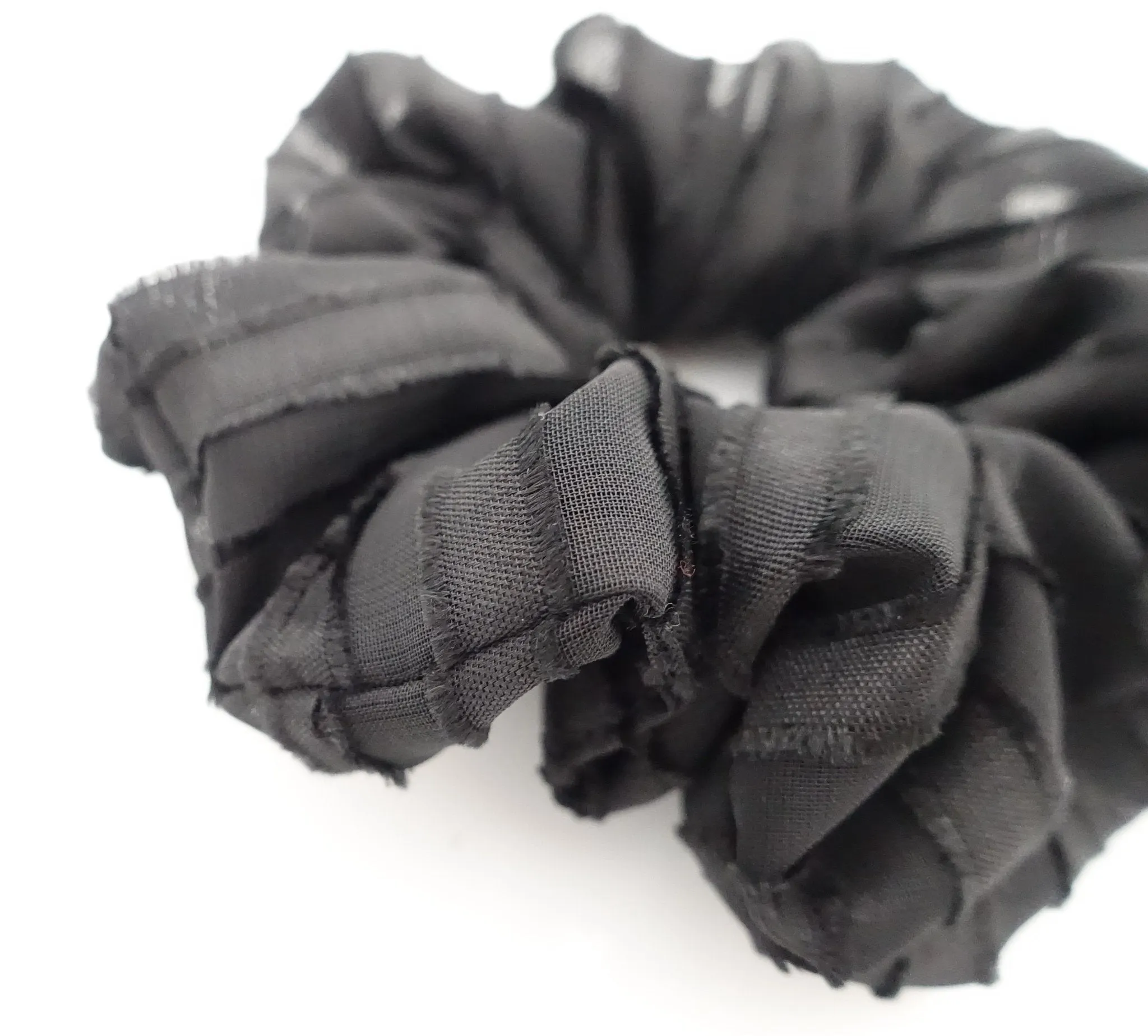 texture stripe scrunchies fabric peel stripe block pattern hair scrunchy