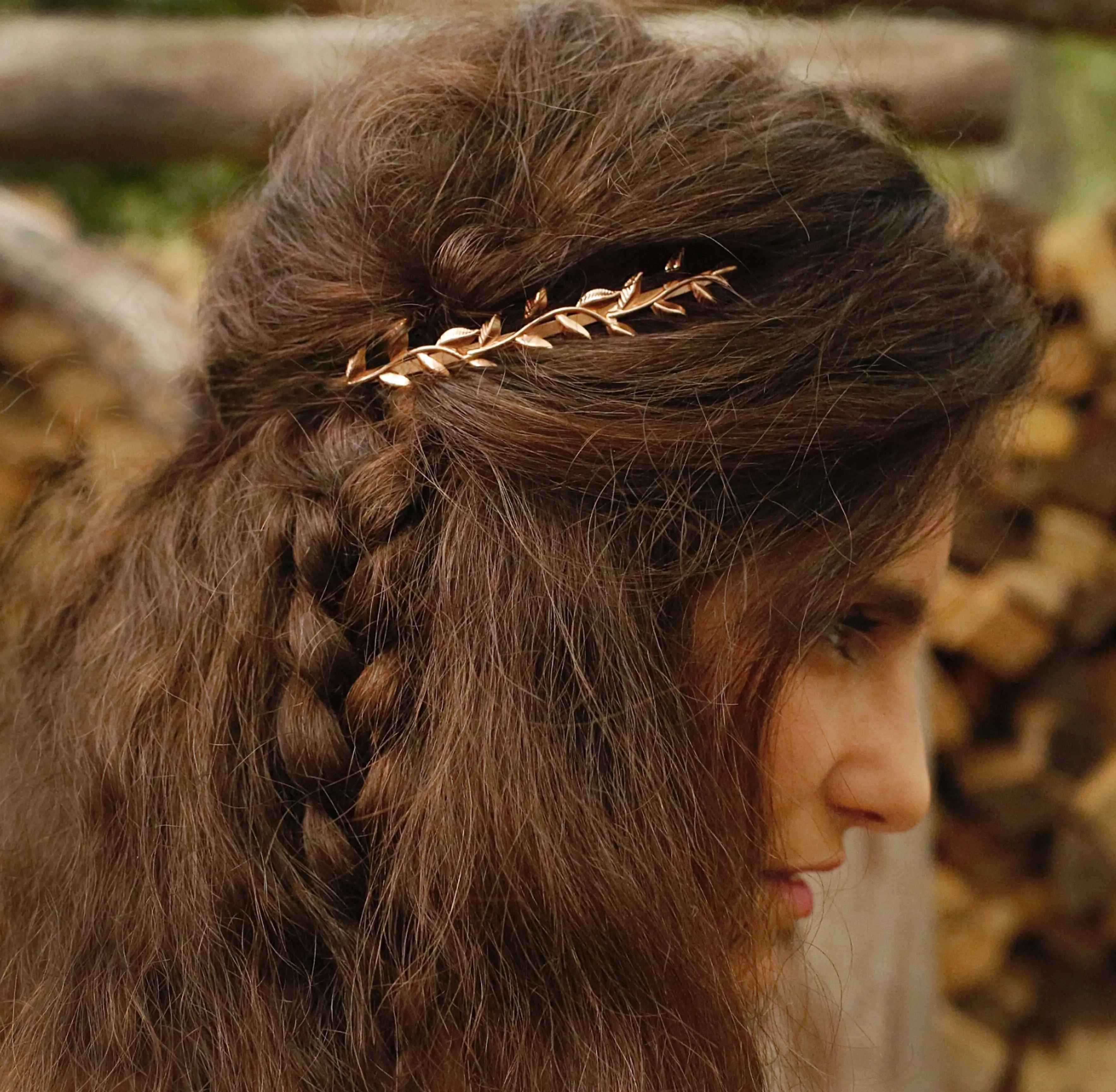 Enchanted Forest-Inspired Twigs Goddess Crown